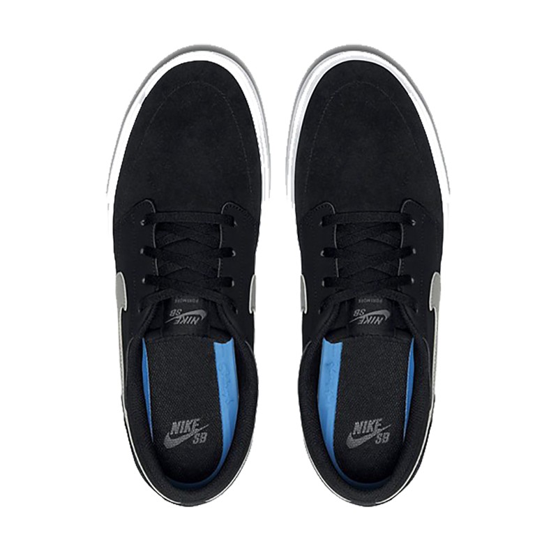 Кеды мужские Nike SB PORTMORE II SOLAR черные 880266-001 — фото 2 — Sport City Кеды мужские Nike SB PORTMORE II SOLAR черные 880266-001 — фото 2