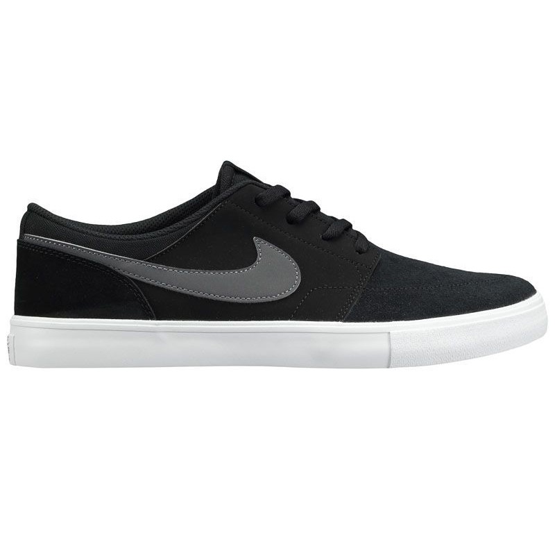 Кеды мужские Nike SB PORTMORE II SOLAR черные 880266-001 — Sport City Кеды мужские Nike SB PORTMORE II SOLAR черные 880266-001
