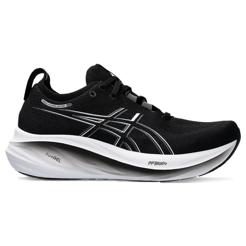 Кросівки жіночі Asics GEL-NIMBUS 26 чорні 1012B601-001 — фото 1