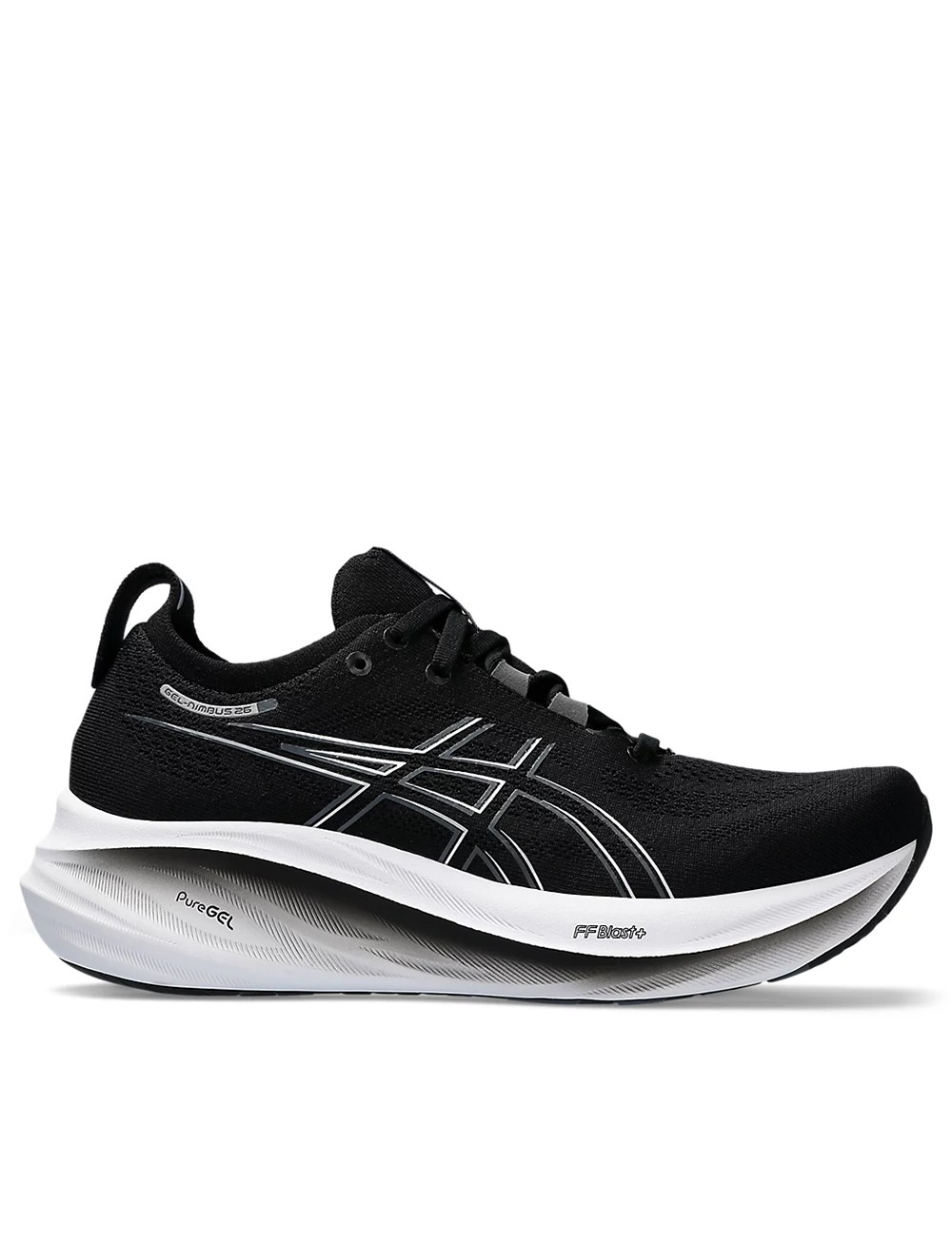 Кроссовки женские Asics GEL-NIMBUS 26 черные 1012B601-001 изображение 2