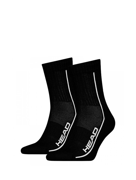 Носки мужские HEAD ALL SPORTS PERFORMANCE SHORT черные 701229021001 изображение 2