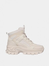 Ботинки женские Skechers Hi-Ryze - I Want Tread бежевые 177242 OFWT изображение 1