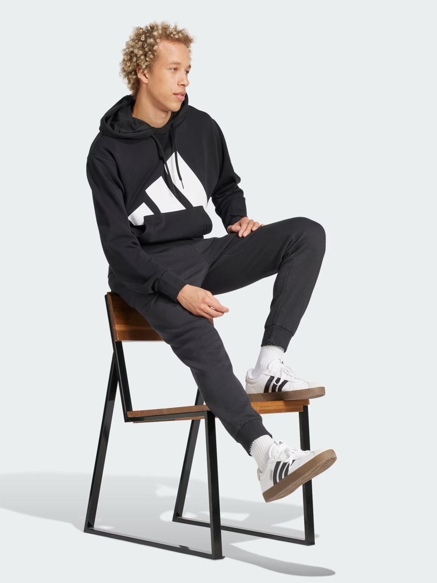 Штани чоловічі Adidas M BL FT PT чорні IN6163 изображение 4