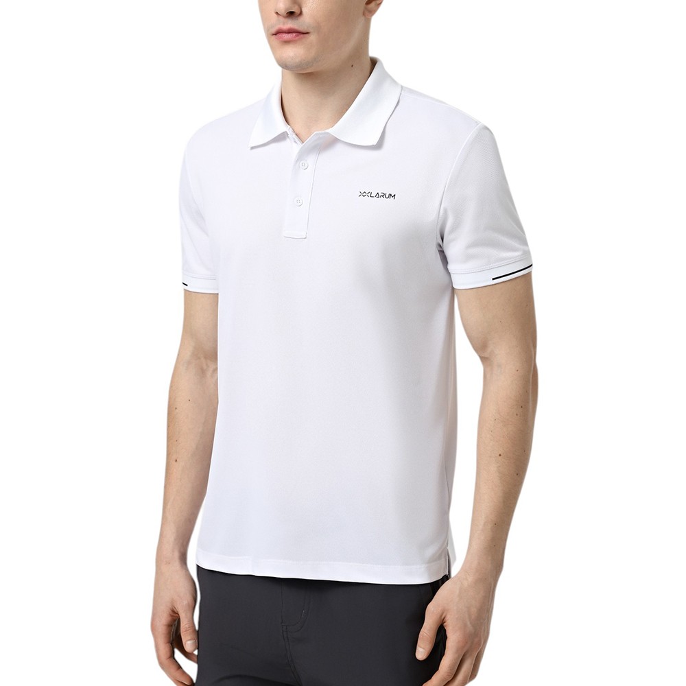 Поло мужское Larum Quillon белое 102512-100