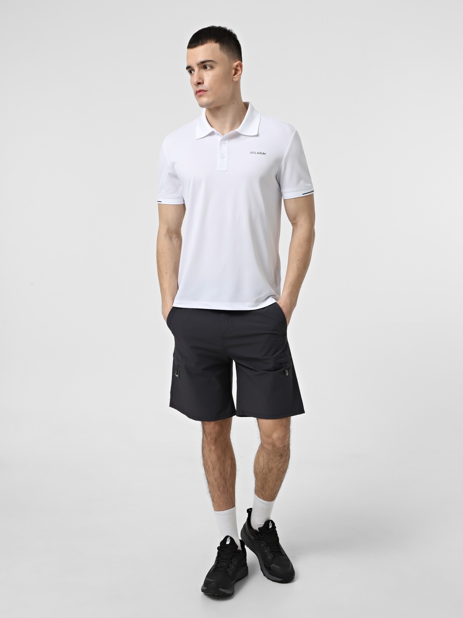 Поло мужское Larum Quillon белое 102512-100 изображение 3