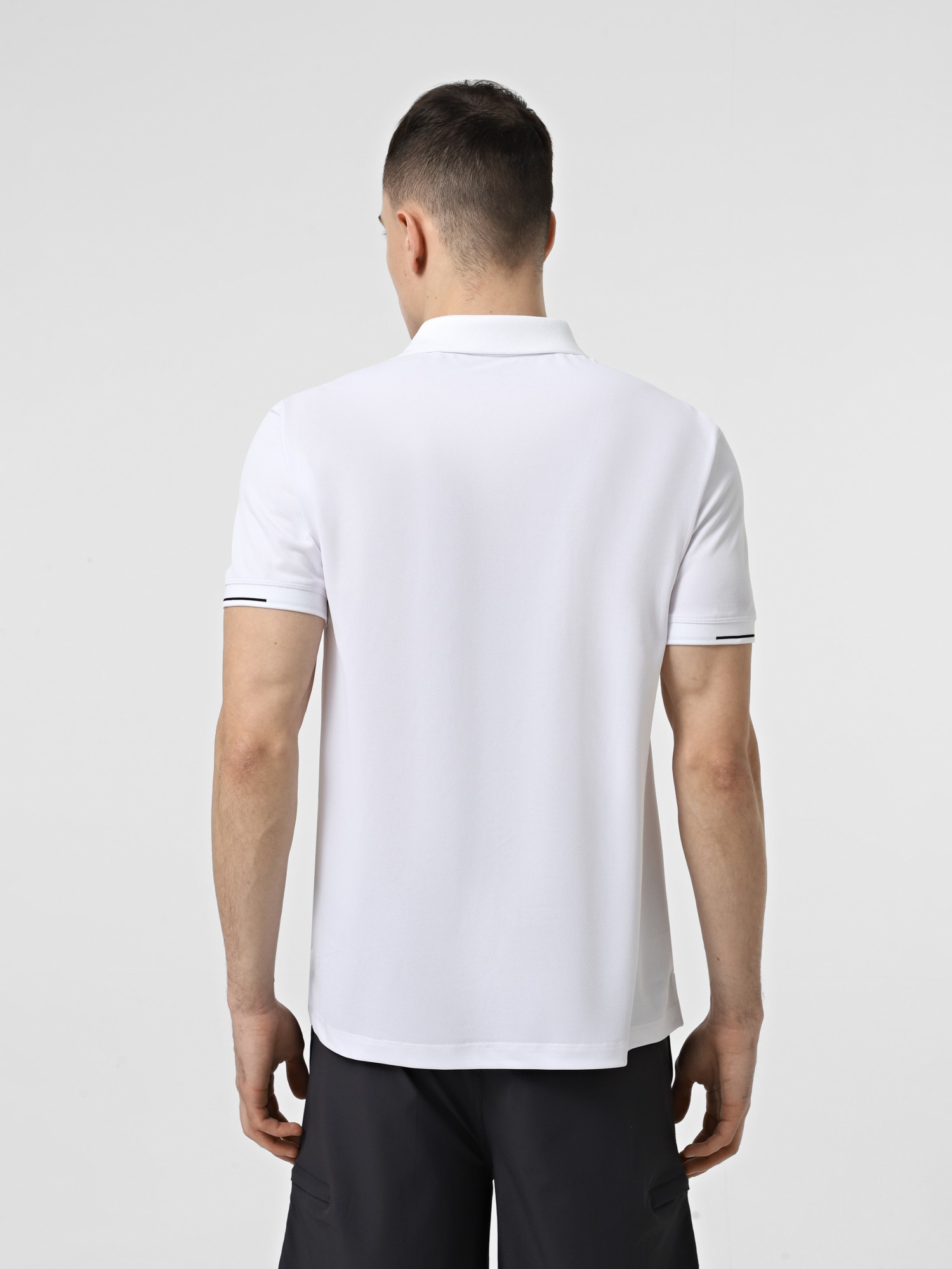 Поло мужское Larum Quillon белое 102512-100 изображение 5