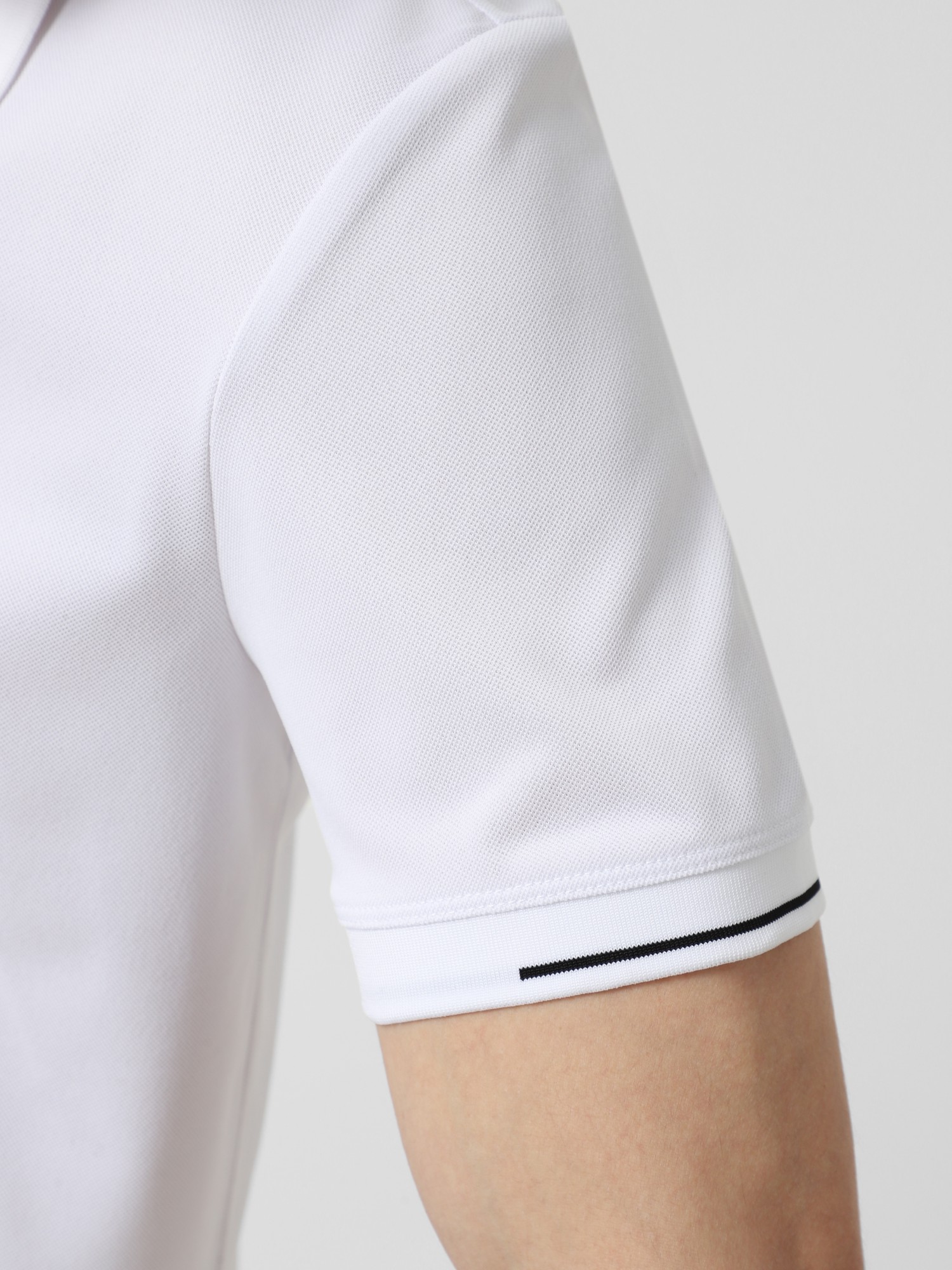 Поло мужское Larum Quillon белое 102512-100 изображение 6