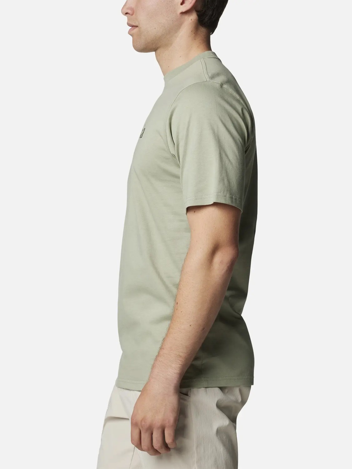 Футболка чоловiча Columbia CSC Basic Logo™ Short Sleeve хакі 1680051-354 изображение 4