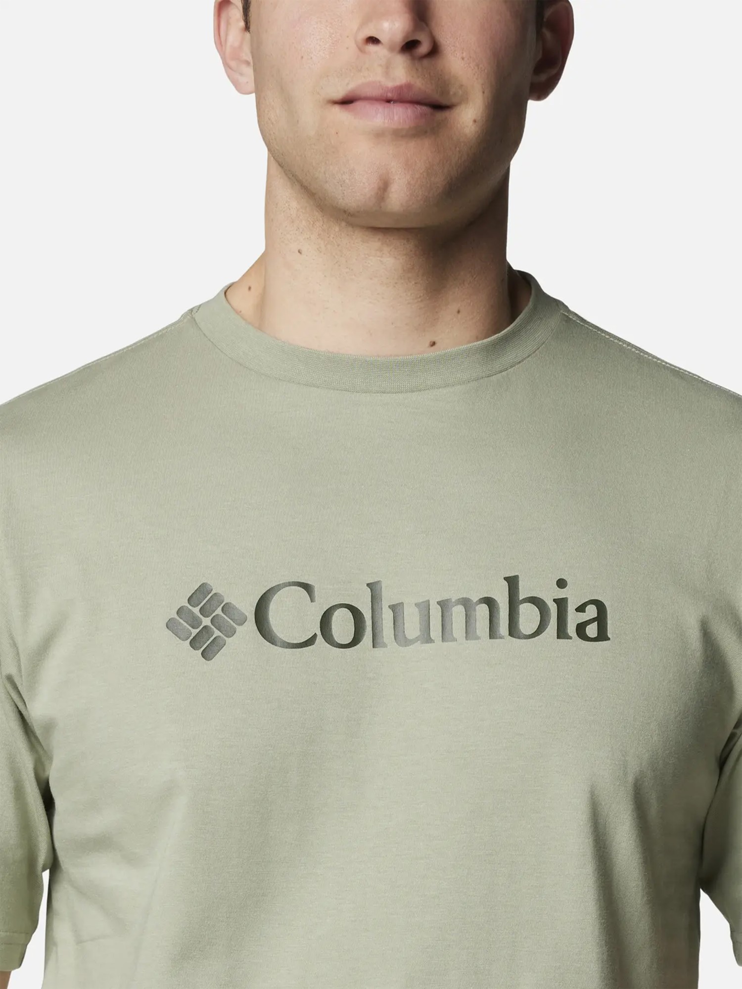 Футболка мужская Columbia CSC Basic Logo™ Short Sleeve хаки 1680051-354 изображение 6