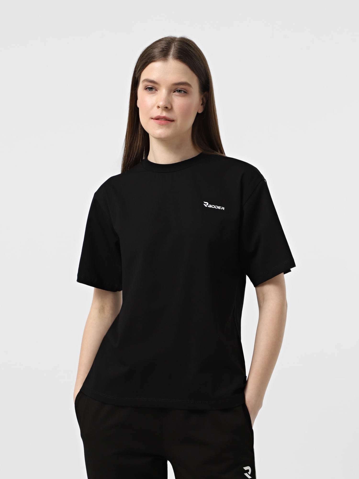 Футболка жіноча Radder Petal чорна 442537-010 изображение 2