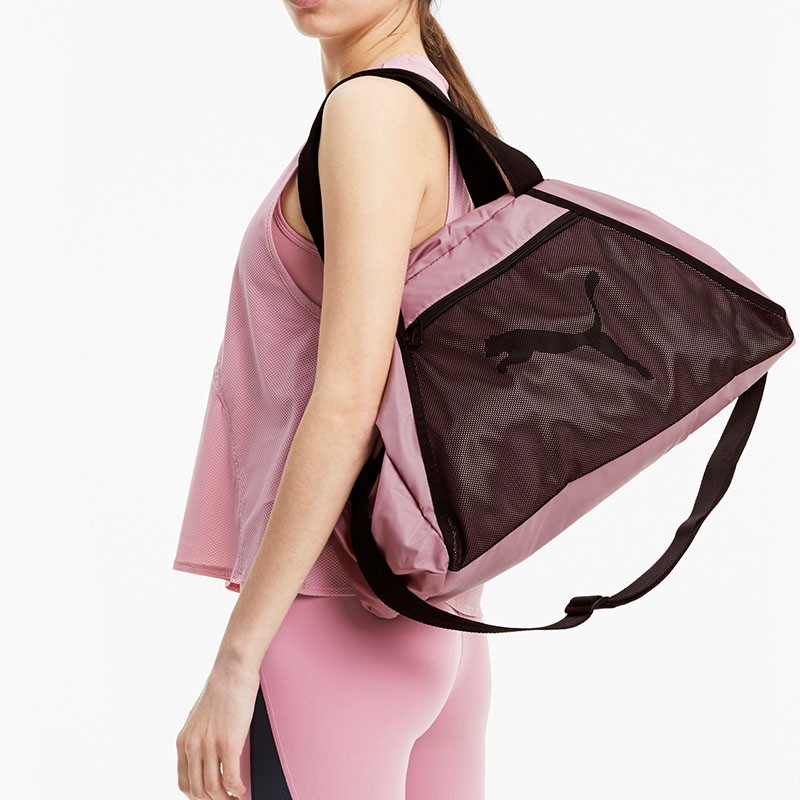 Сумка женская Puma At Ess Grip Bag розовая 7736602 — фото 2