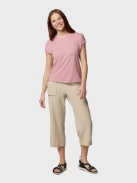 Футболка жiноча Columbia Boundless Trek™ Short Sleeve Tee рожева 2033481-659 изображение 7