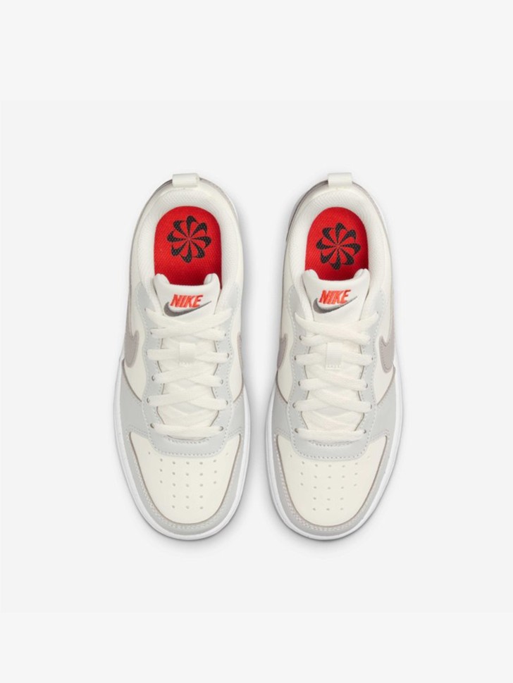 Кросівки жіночі Nike COURT BOROUGH LOW RECRAFT (GS) кремові DV5456-127 изображение 7