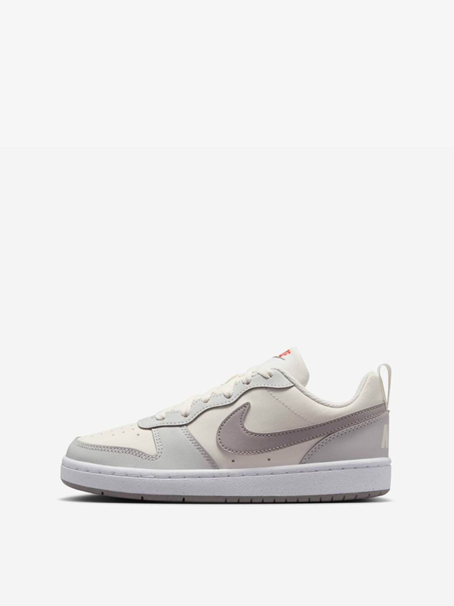Кроссовки женские Nike COURT BOROUGH LOW RECRAFT (GS) кремовые DV5456-127 изображение 4
