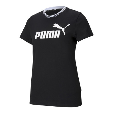 Футболка женская Puma Amplified Graphic Tee черная 58590201
