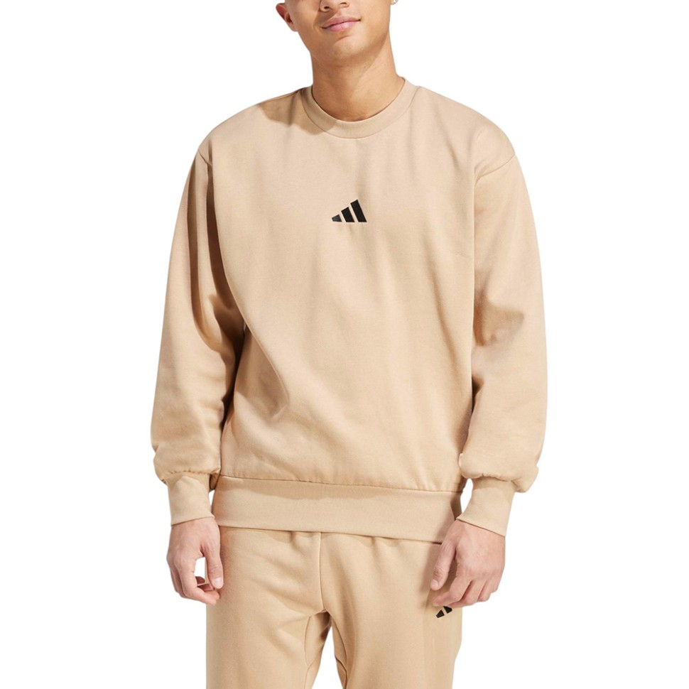 Толстовка мужская Adidas M FEELCOZY SWT мокко JX5664 изображение 1