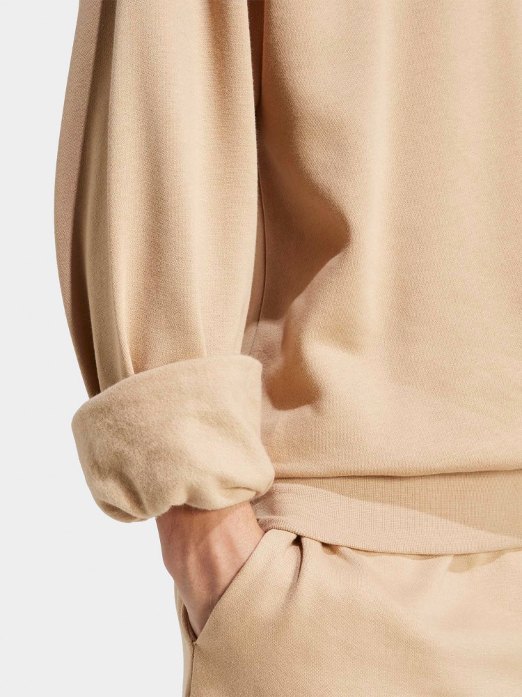 Толстовка мужская Adidas M FEELCOZY SWT мокко JX5664 изображение 6