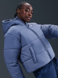 Куртка женская Nike W NSW TF SYNFL NK CLSC PFR синяя FZ5899-499 изображение 6