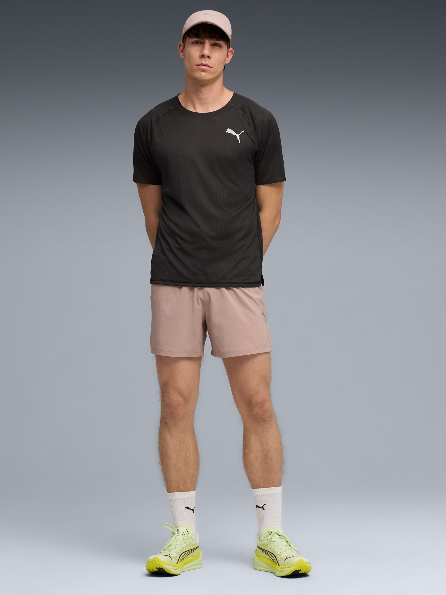 Футболка чоловіча Puma M LIGHTSPEED SS чорна 52841901 изображение 4