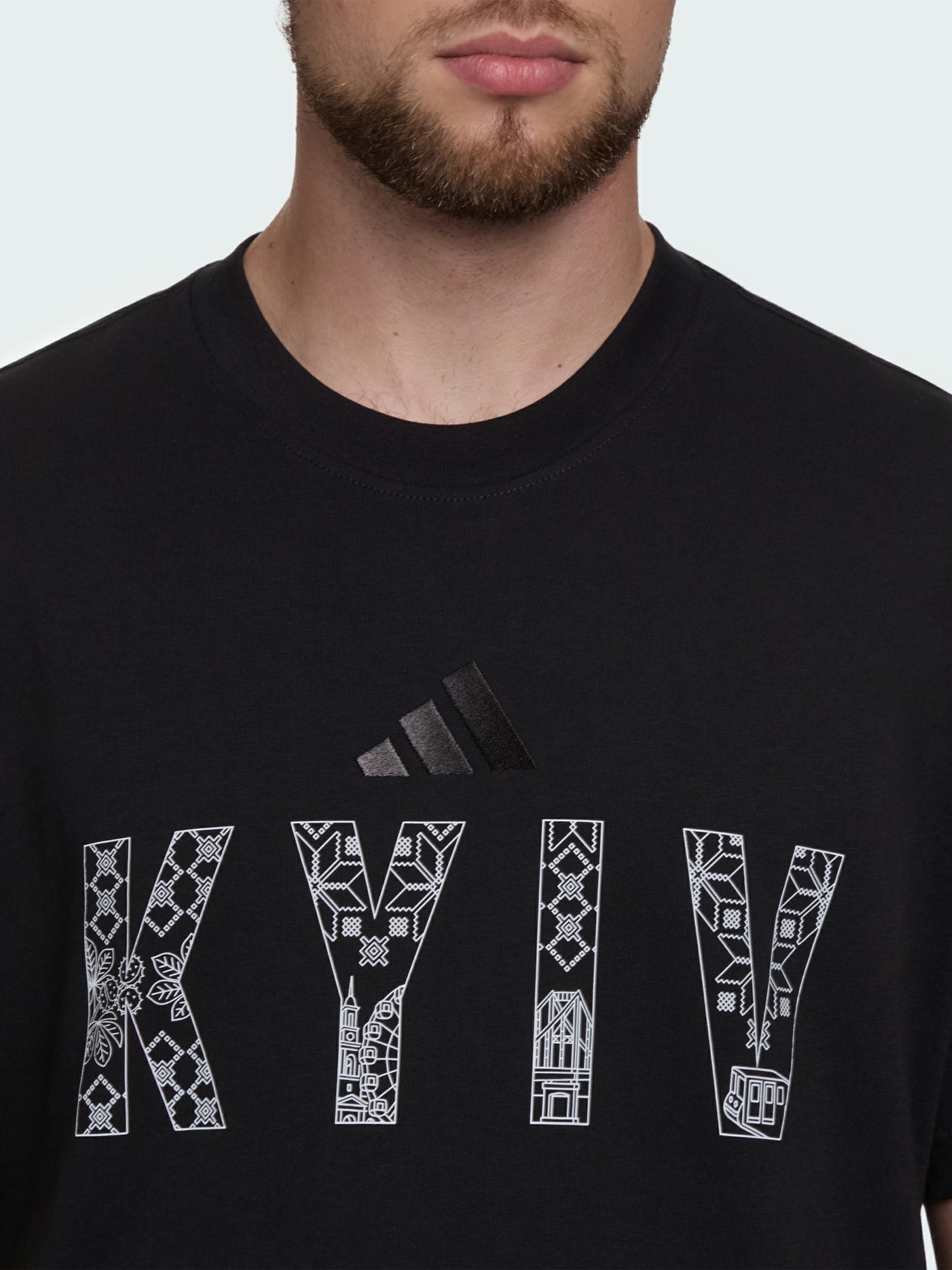 Футболка мужская Adidas M A SZN T черная IY4150 изображение 6