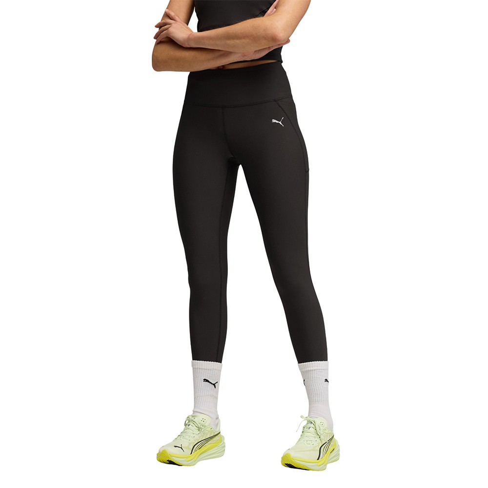 Леггинсы женские Puma W RUN LEGEND 7/8th Tight черные 52858101