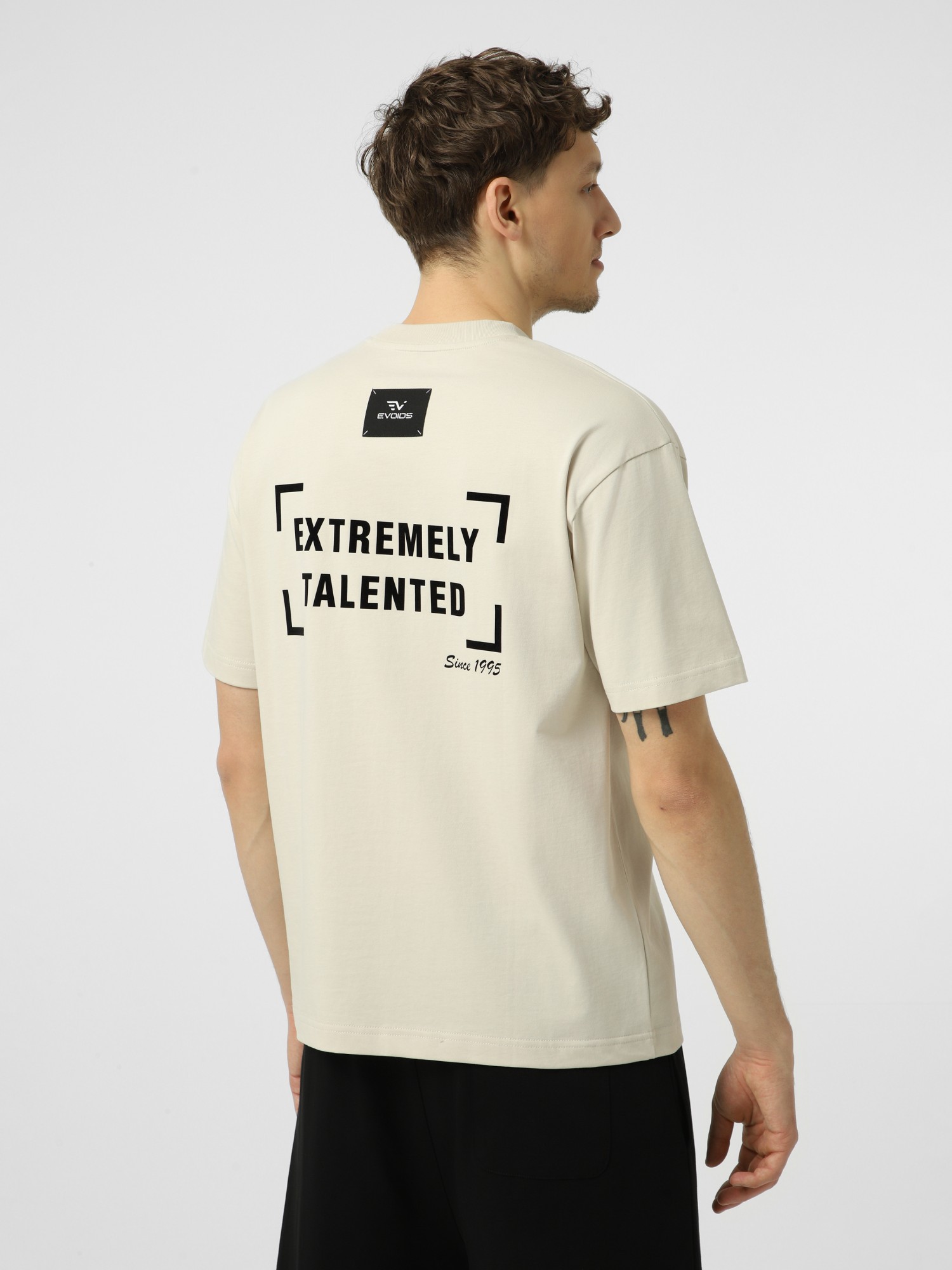 Футболка чоловіча Evoids Maven бежева 622607-125 изображение 3