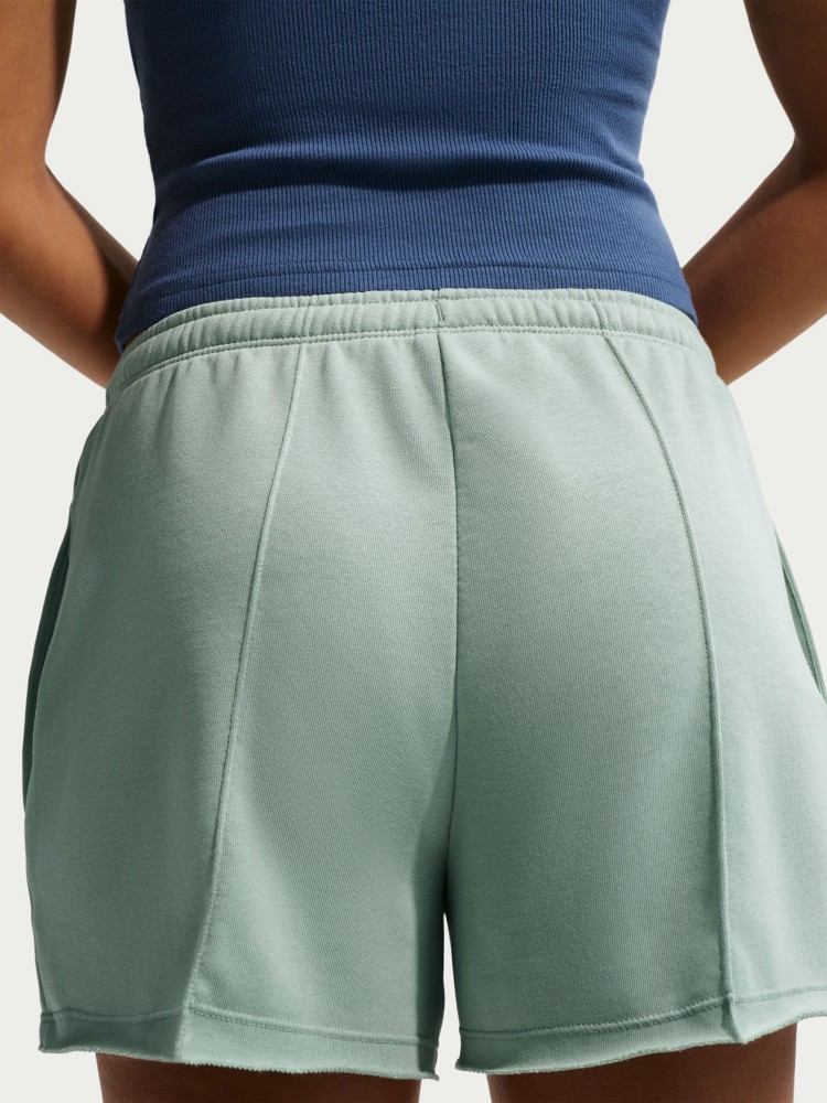 Шорты женские Nike W NSW OFFLN CHLL FT SHORT зеленые II3980-006 изображение 5