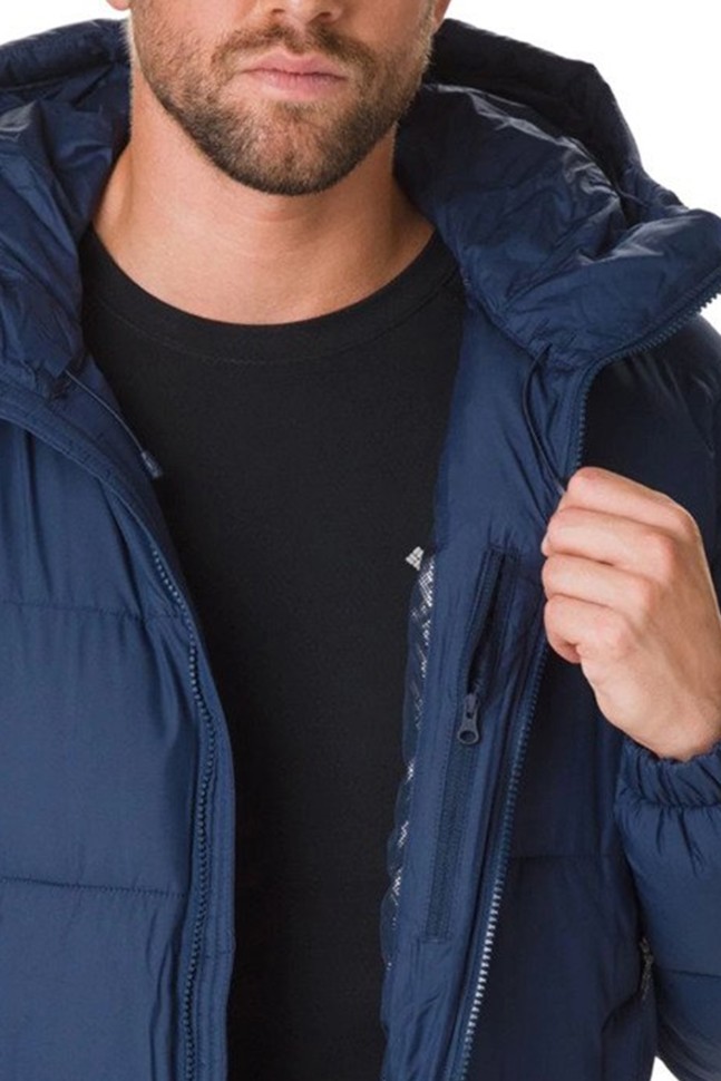 Куртка чоловіча Columbia  PIKE LAKE™ HOODED JACKET  темно-синя 1738032-464 изображение 4