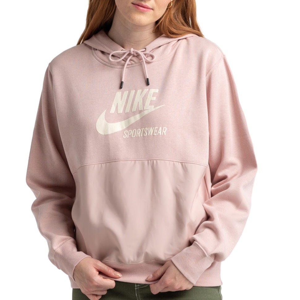 Толстовка жіноча Nike Sportswear HTG Womens Hoodie рожева DD5673-601 — фото 1