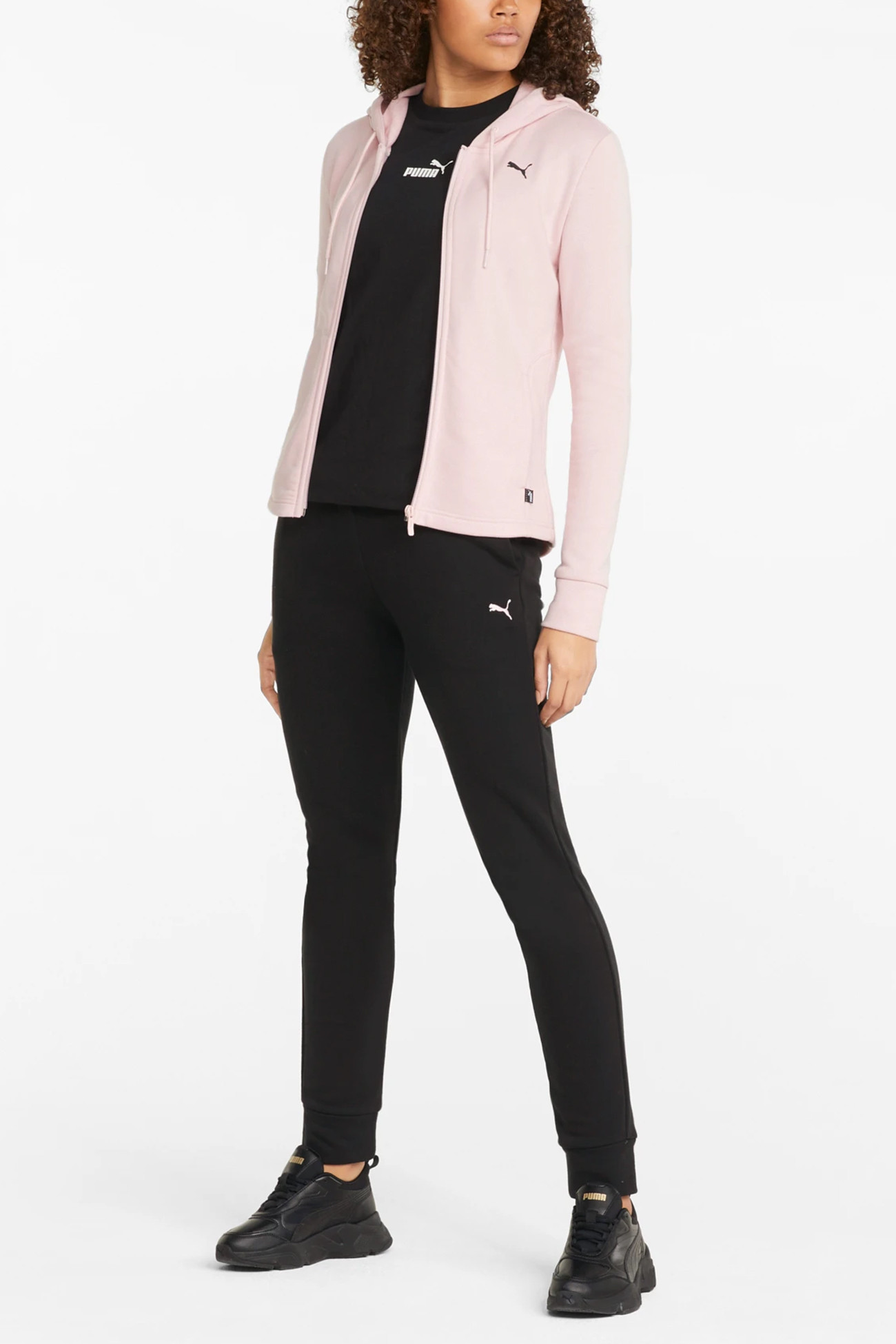 Костюм жіночий Puma Classic Hooded Sweat Suit рожевий 84712916 