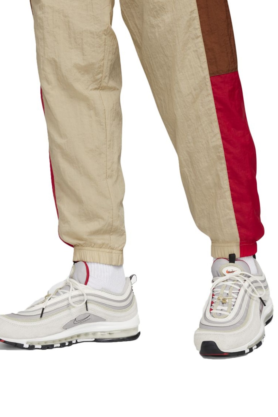 Костюм чоловічий Nike M Nsw Wvn Hd Trk Suit бежевий DM6841-250  — фото 3