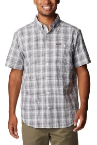 Рубашка мужская Columbia Brentyn Trail™ II SS серая 1883521-024 изображение 2