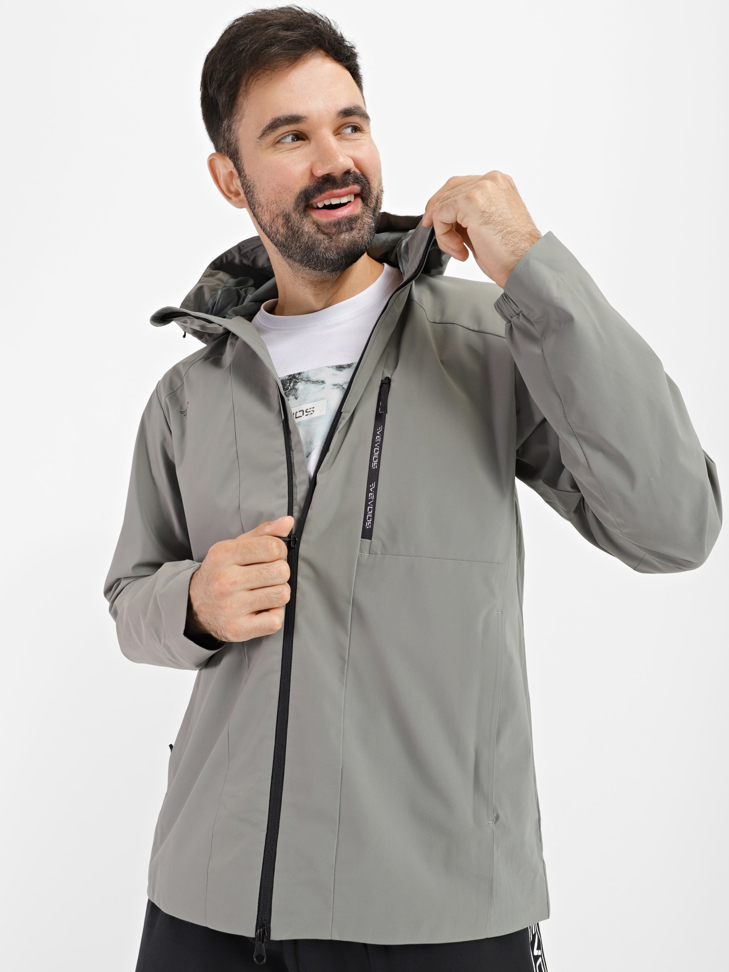 Вітрівка чоловіча Evoids Algedi хакі 312503-350  изображение 6