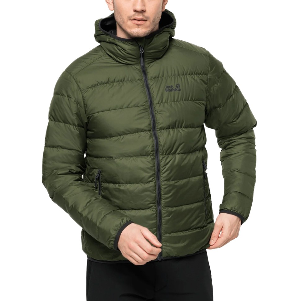 Куртка мужская Jack Wolfskin HELIUM MEN зеленая 1200573-4129 изображение 1