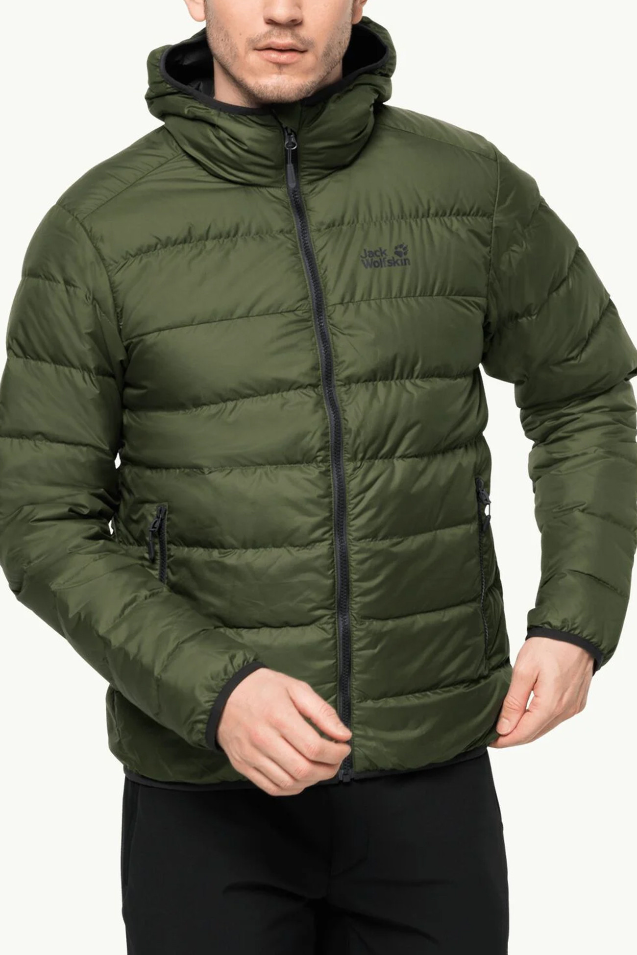 Куртка мужская Jack Wolfskin HELIUM MEN зеленая 1200573-4129 изображение 2