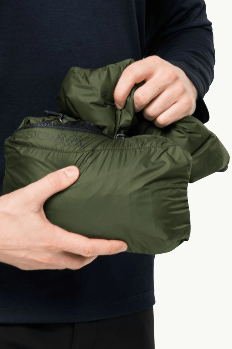 Куртка мужская Jack Wolfskin HELIUM MEN зеленая 1200573-4129 изображение 5