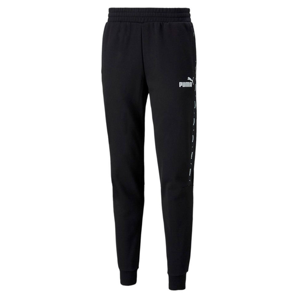 Штани чоловічі Puma ESS+ Tape Sweatpants чорні 84904201 — фото 1