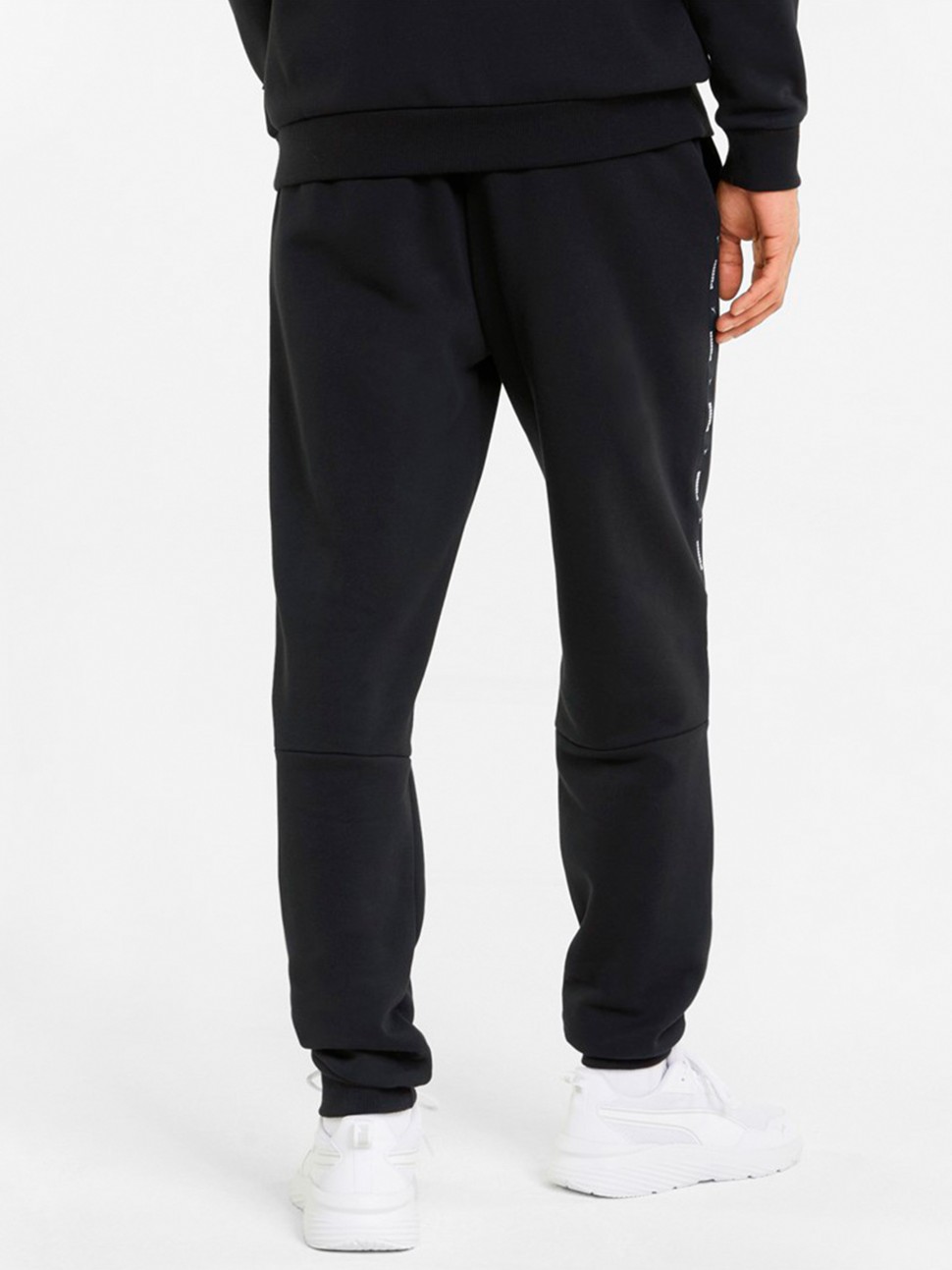 Штани чоловічі Puma ESS+ Tape Sweatpants чорні 84904201 — фото 3