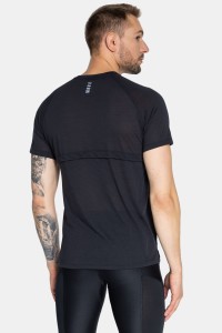 Футболка чоловіча Under Armour UA STREAKER TEE чорна 1361469-001 изображение 3