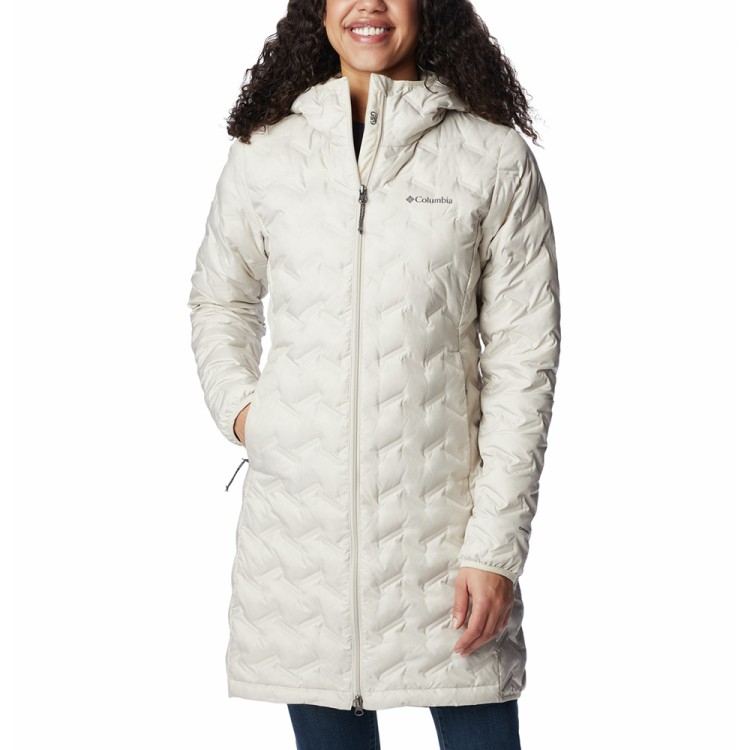 Куртка женская Columbia Delta Ridge™ Long Down Jacket бежевая 1909251-278 изображение 1