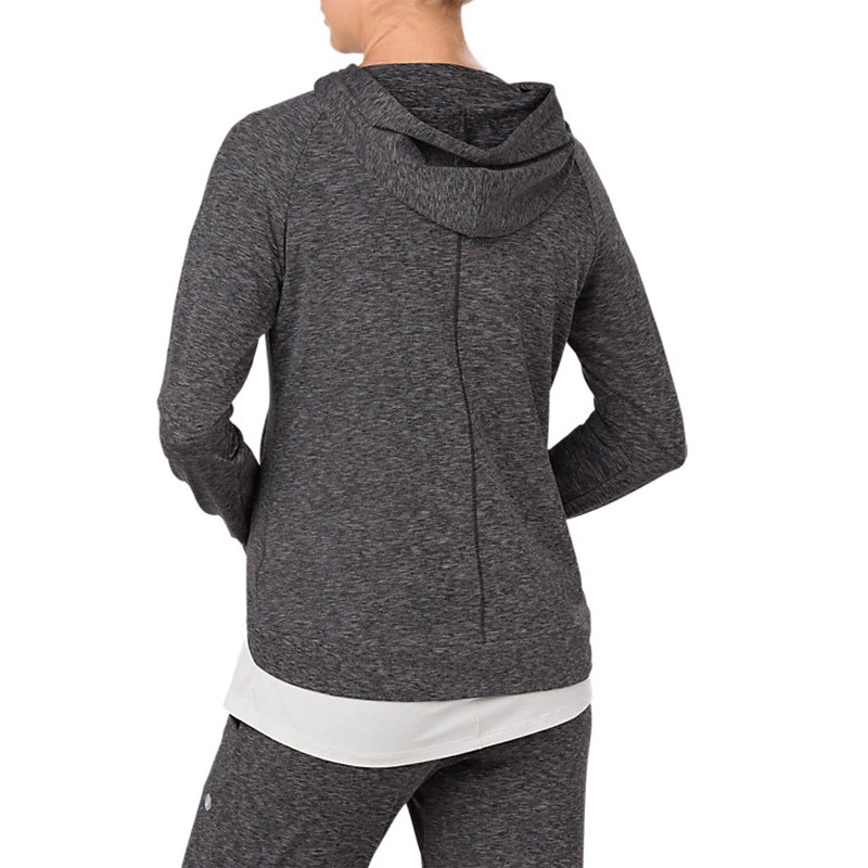 Толстовка женская Asics Sweat PO черная 153385-0903 — фото 3 — Sport City Толстовка женская Asics Sweat PO черная 153385-0903 — фото 3