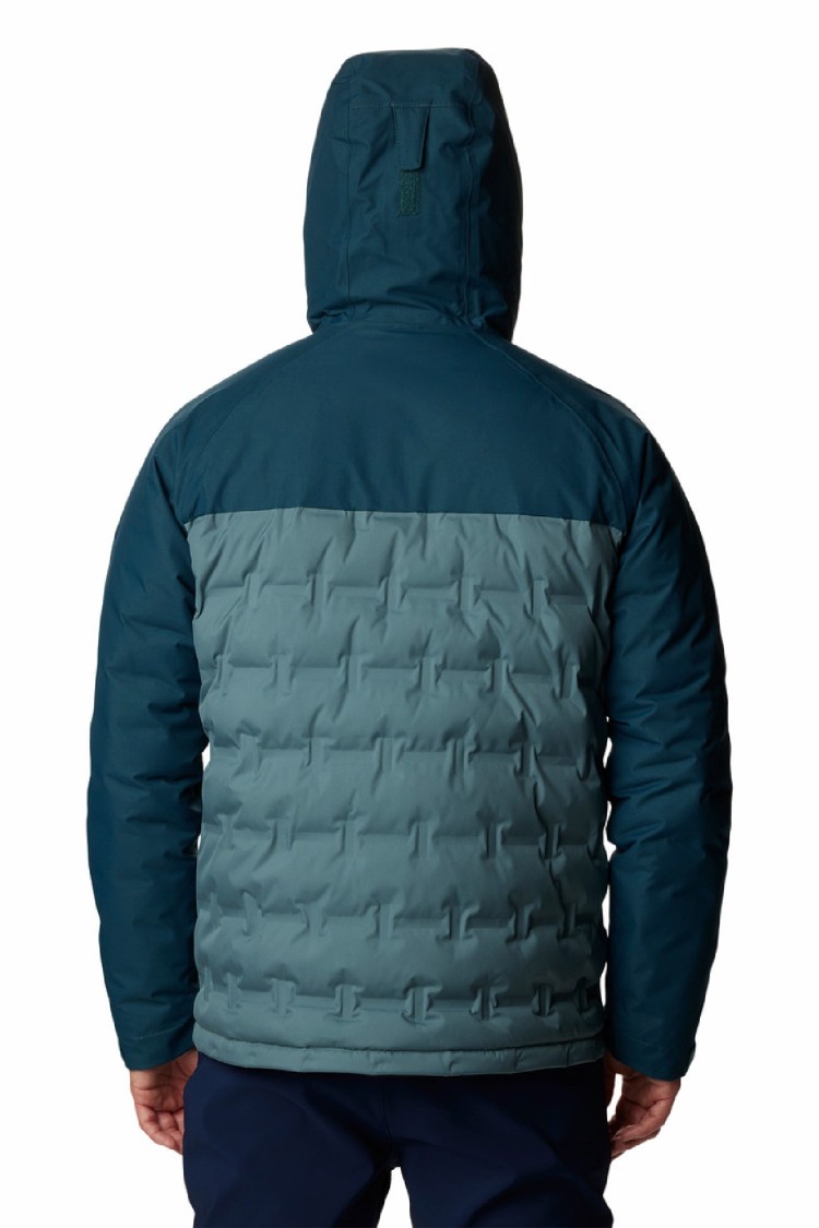 Куртка чоловіча Columbia Grand Trek™ II Down Hooded Jacket бірюзова 2008291-346 изображение 8