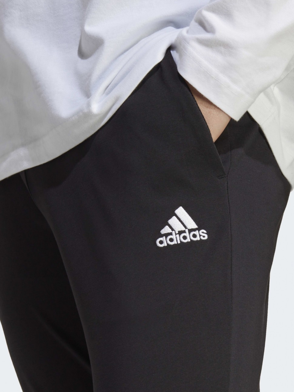 Штани чоловічі Adidas M SL SJ TC PT чорні IC9417 — фото 5