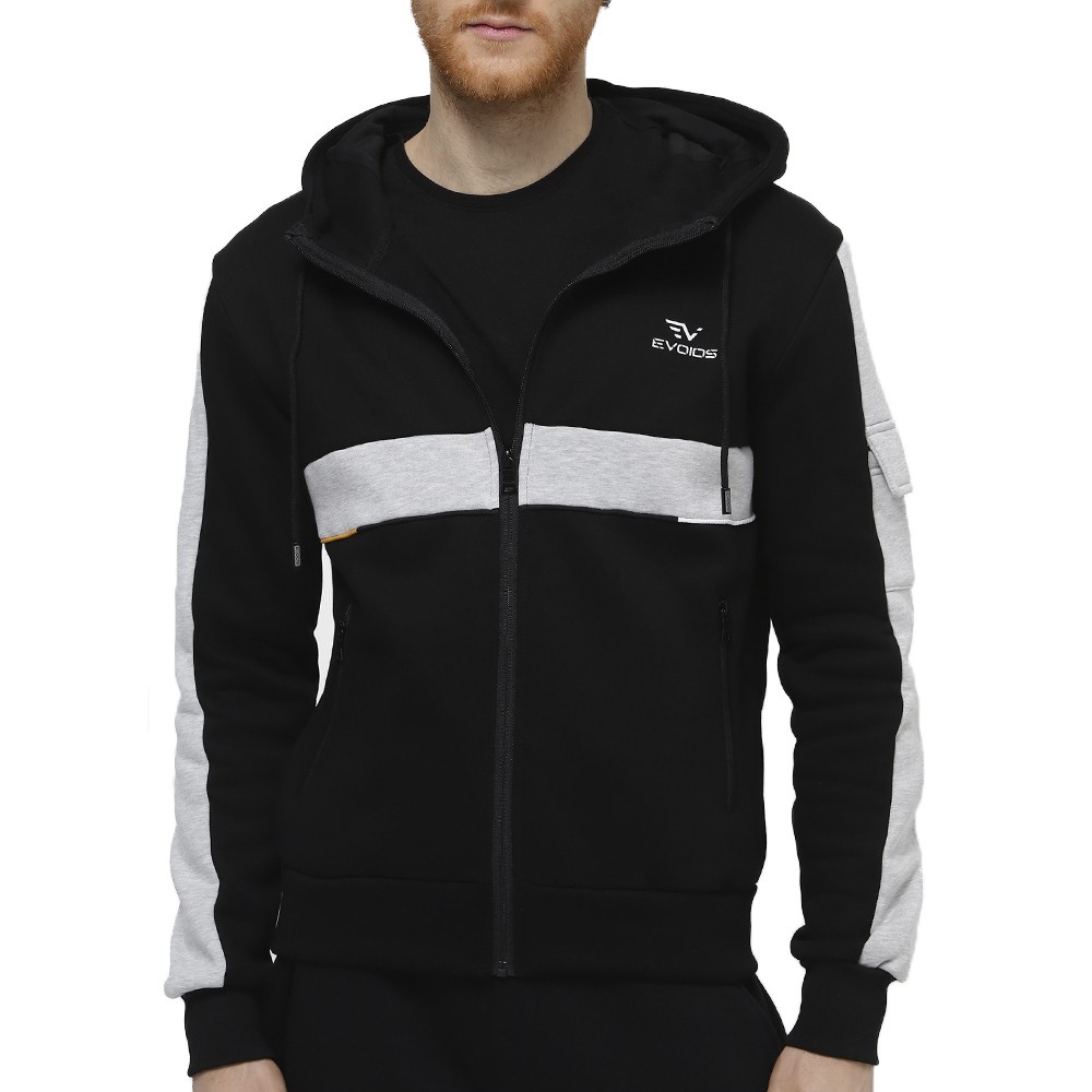 Толстовка мужская Evoids Giverny черная 552407-010