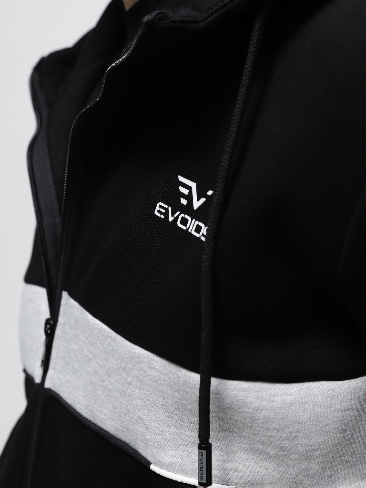 Толстовка мужская Evoids Giverny черная 552407-010 изображение 5