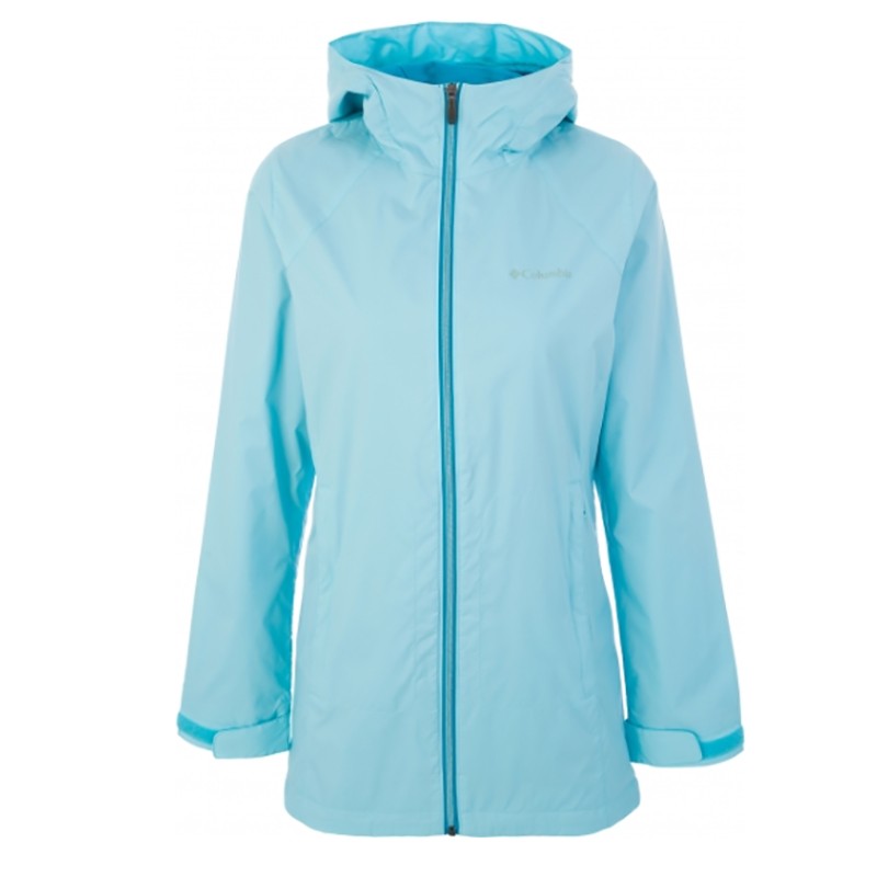 Вітрівка жіноча Columbia  Switchback™ Lined Long Jacket  блакитна 1771941-459 — фото 1
