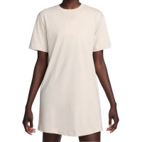 Сукня жіноча Nike W NSW ESSNTL SS DRESS TSHRT бежева DV7882-104 изображение 1