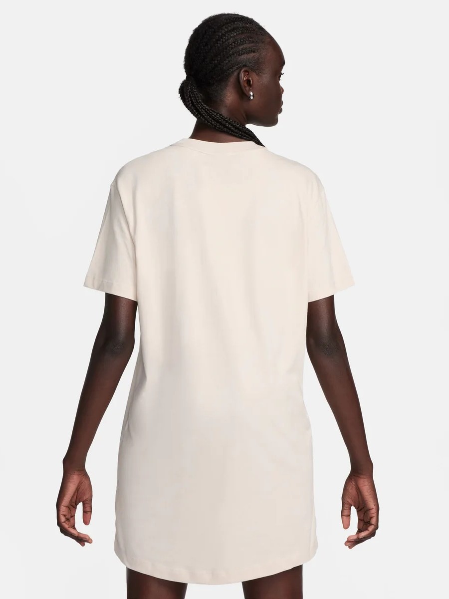 Сукня жіноча Nike W NSW ESSNTL SS DRESS TSHRT бежева DV7882-104 — фото 3