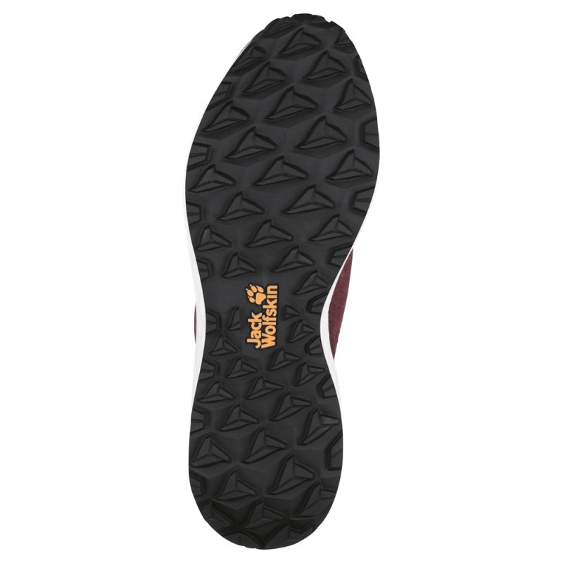 Кроссовки женские Jack Wolfskin COOGEE LITE LOW W бордовые 4038071-2824 изображение 2