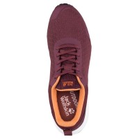 Кроссовки женские Jack Wolfskin COOGEE LITE LOW W бордовые 4038071-2824 изображение 3